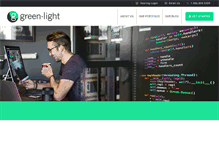 Tablet Screenshot of green-light.ca