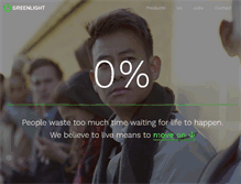 Tablet Screenshot of green-light.com